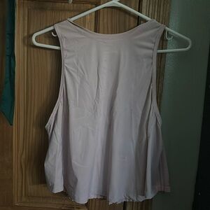 Pink lululemon tank